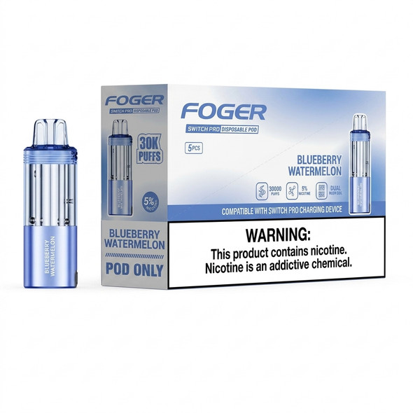 Foger Switch Pro 30K Disposable Pods — Blueberry Watermelon