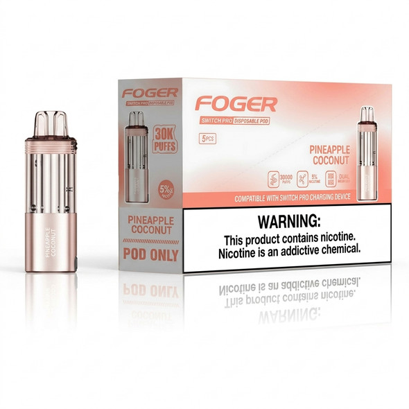 Foger Switch Pro 30K Disposable Pods — Pineapple Coconut