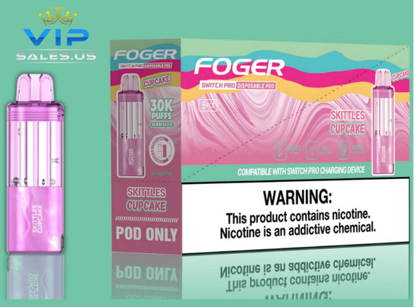 Skittles Cupcake Foger Switch Replacement 30K Pods