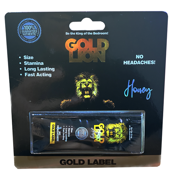 Gold Lion Lemon 15G Sachet 24Pk