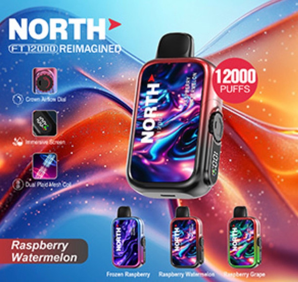 North FT12000 REIMAGINED Raspberry watermelon  