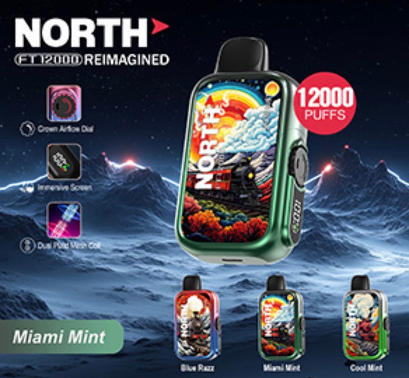 North FT12000 REIMAGINED  Maimi mint 