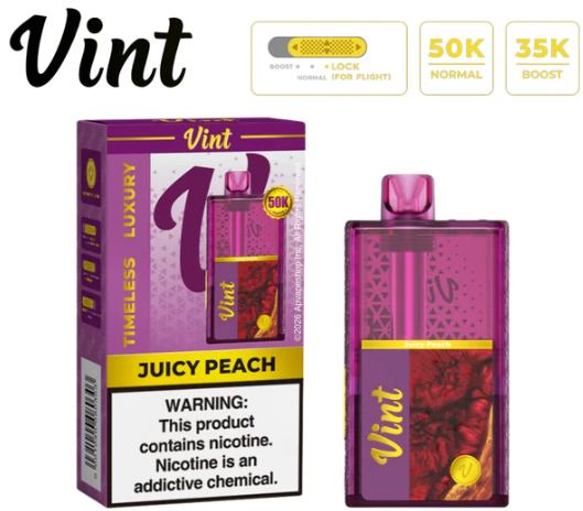 VINT 50K Disposable 5% - Juicy Peach