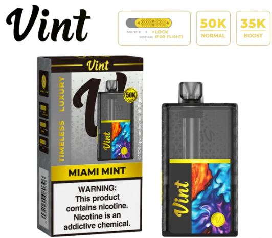 VINT 50K Disposable 5% - Miami Mint