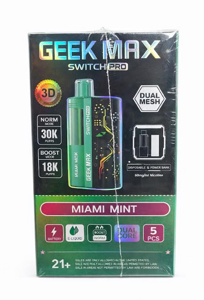 Geek Max switch pro kit miami mint