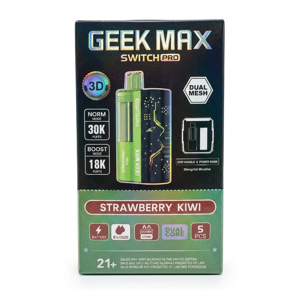 Geek Max Switch Pro Kit — Strawberry Kiwi