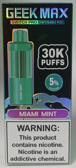 Geek Max switch pro PODS miami mint