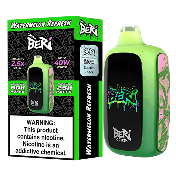 Beri Crush 50K Puffs Disposable Vape — Watermelon Refresh