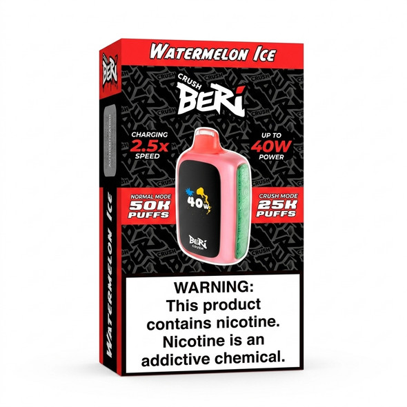 Beri Crush 50K Puffs Disposable Vape — Watermelon Ice