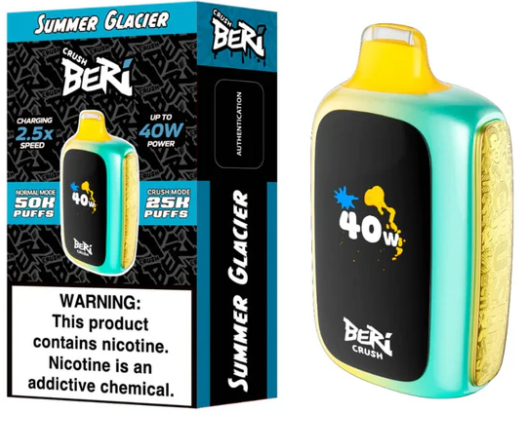 Summer Glacier Beri Crush 50K Puffs Disposable Vape