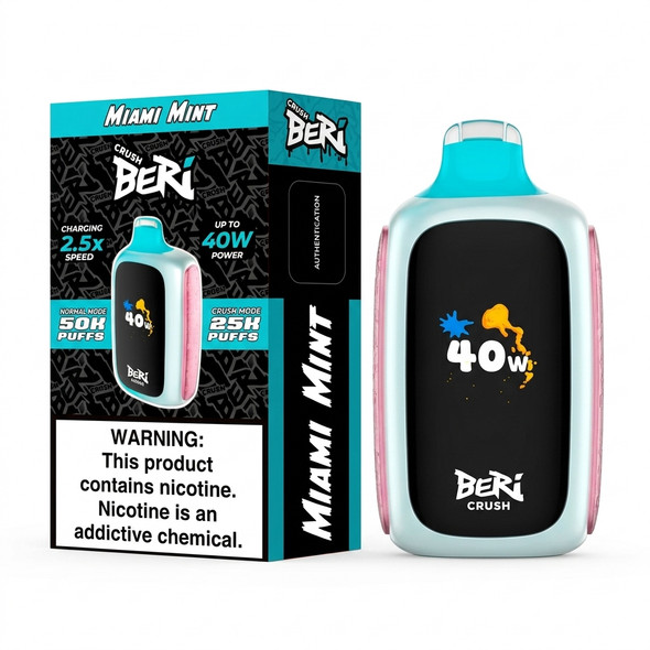Beri Crush 50K Puffs Disposable Vape — Miami Mint