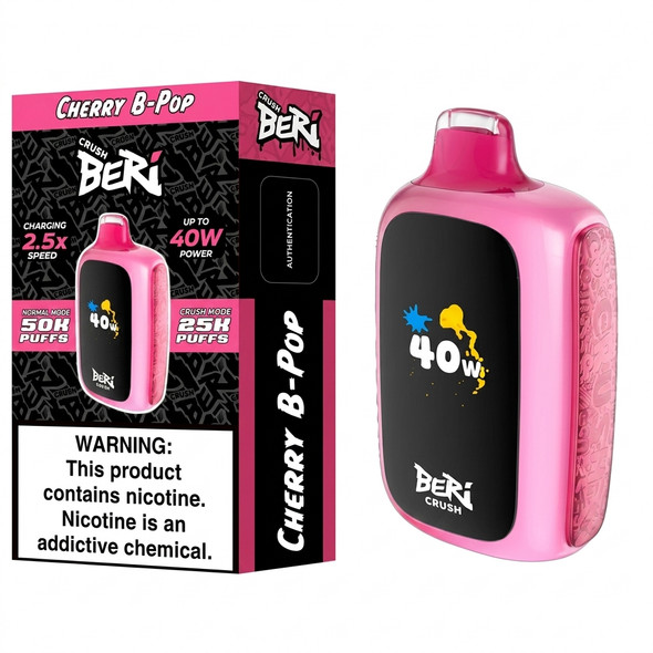 Beri Crush 50K Puffs Disposable Vape — Cherry B Pop