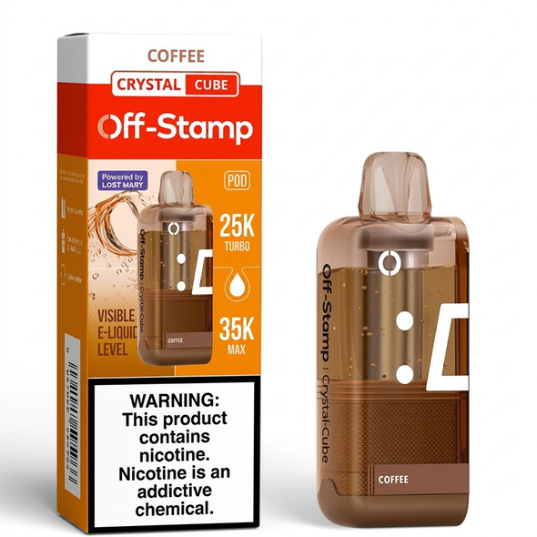 Off-Stamp X-Cube Crystal Cube Pod — Coffee