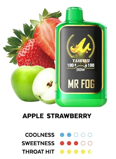 MR FOG NOVA apple steezy strawberry