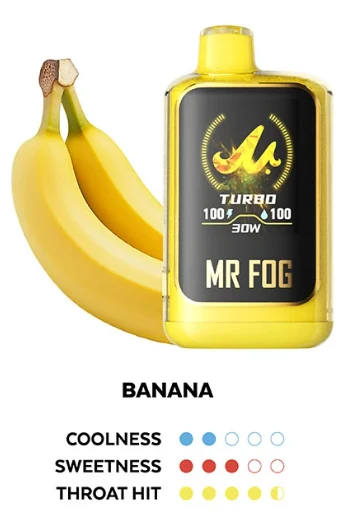 MR FOG NOVA banana steezy banana