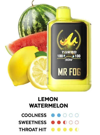 MR FOG NOVA lemon steezy watermelon