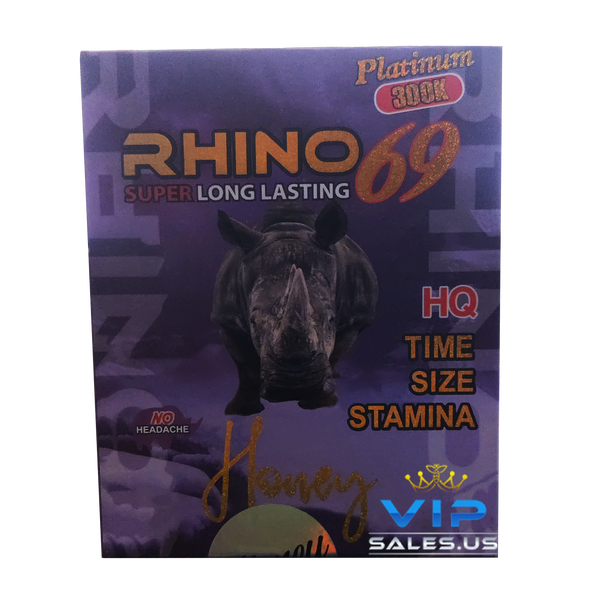 Rhino 69 Honey (12 Sachets – 15 G)