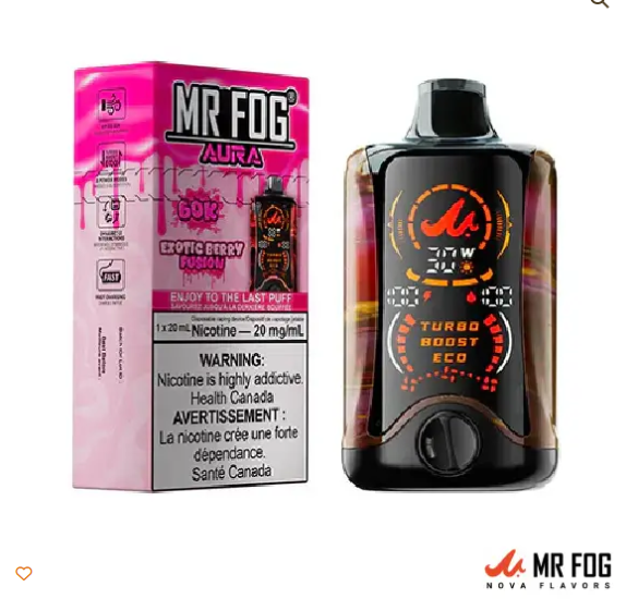 Mr Fog Aura Exotic Berry Fusion