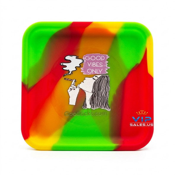 GooSticks Silicone Rolling Tray — Design 18 (Small)