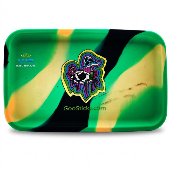 GooSticks Silicone Rolling Tray — Design 6 (Medium)