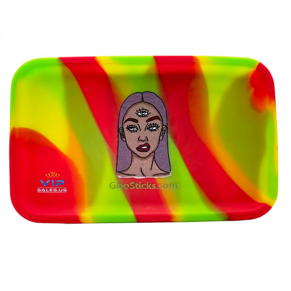 GooSticks Silicone Rolling Tray — Design 9 (Medium)