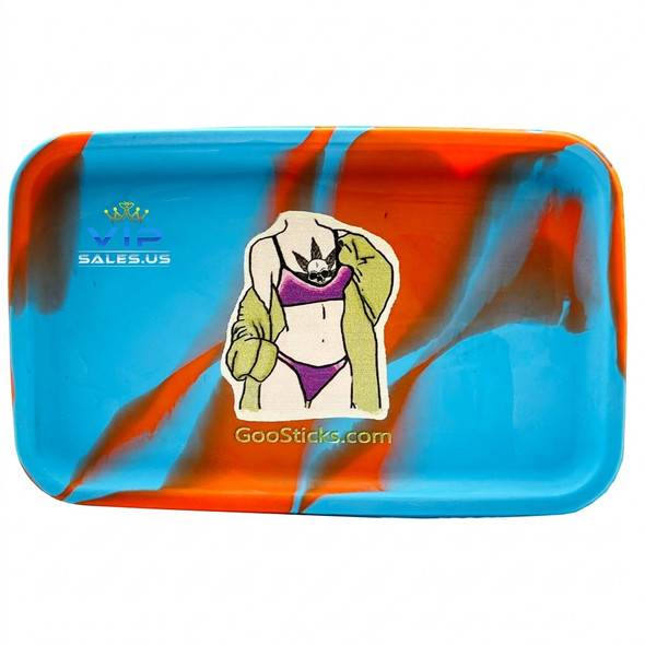 GooSticks Silicone Rolling Tray — Design 15 (Medium)
