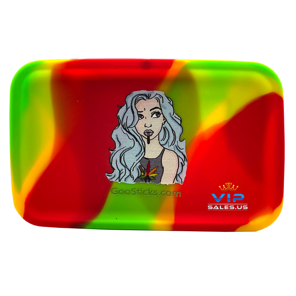 GooSticks Medium Silicone Rolling Tray Design 16