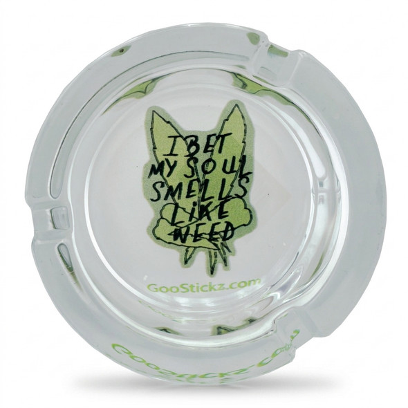 GooSticks Glass Ashtray — Design 14