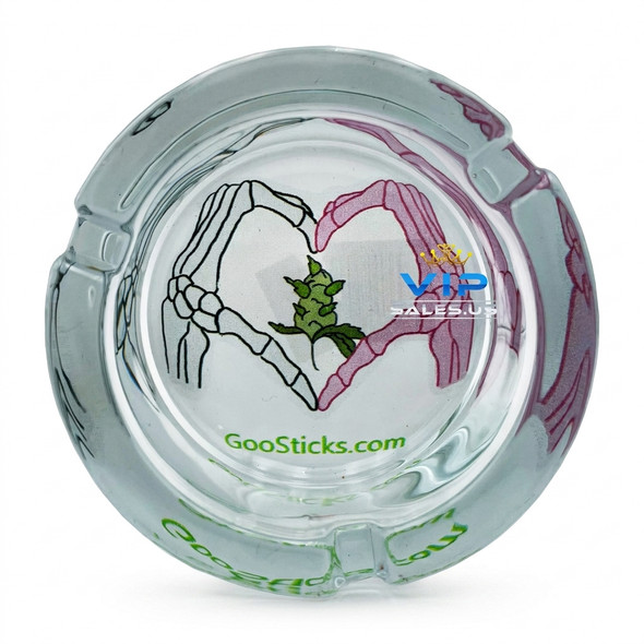 GooSticks Glass Ashtray — Design 15