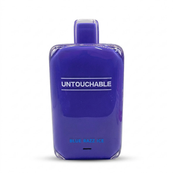 Untouchable Disposable Vape 10,000 Puffs — Blue Razz Ice