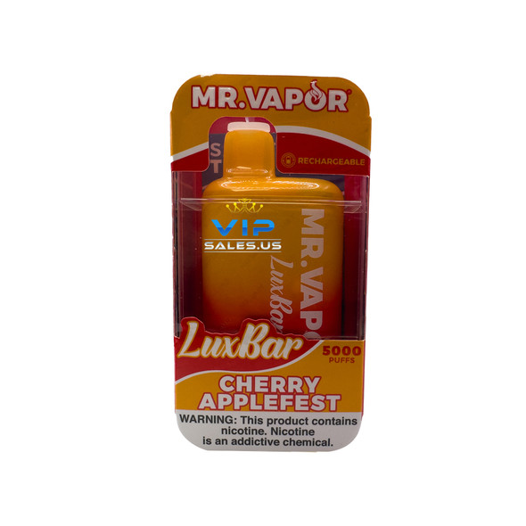 Mr. Vapor LuxBar 5000 Puffs Cherry Applefest