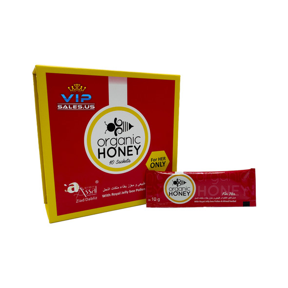 Organic Honey for Her 10 Sachet Box