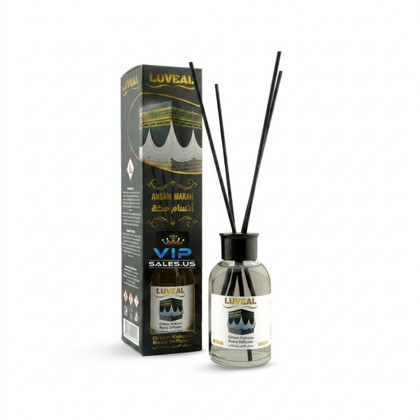 Luveal Reed Diffuser 120ml — Asam Makah
