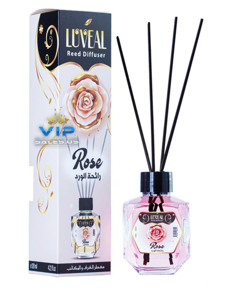 Luveal Reed Diffusers Rose 120ML