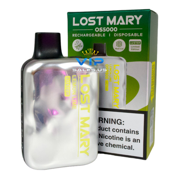 Lost Mary OS5000 Disposable Vape 5% Nicotine Lemon Lime