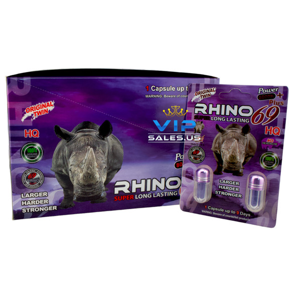 Rhino 69 8000K Twin Capsules