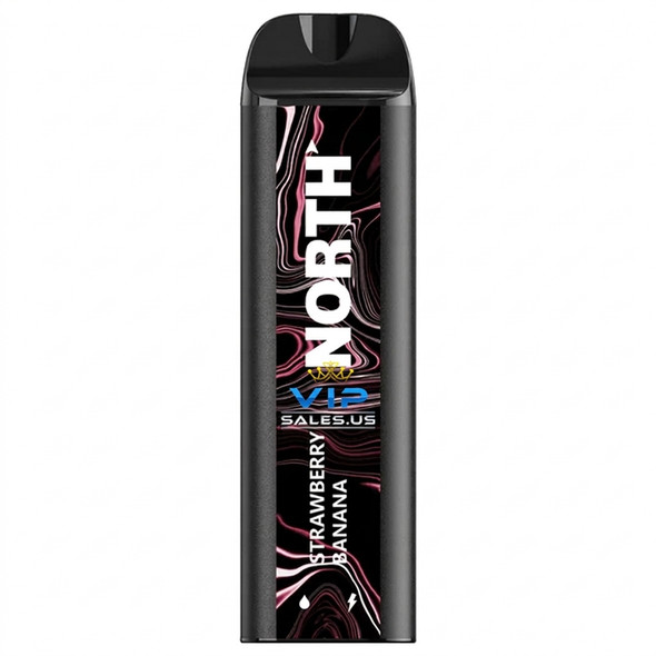North 5000 Puff Disposable Vape — Strawberry Banana