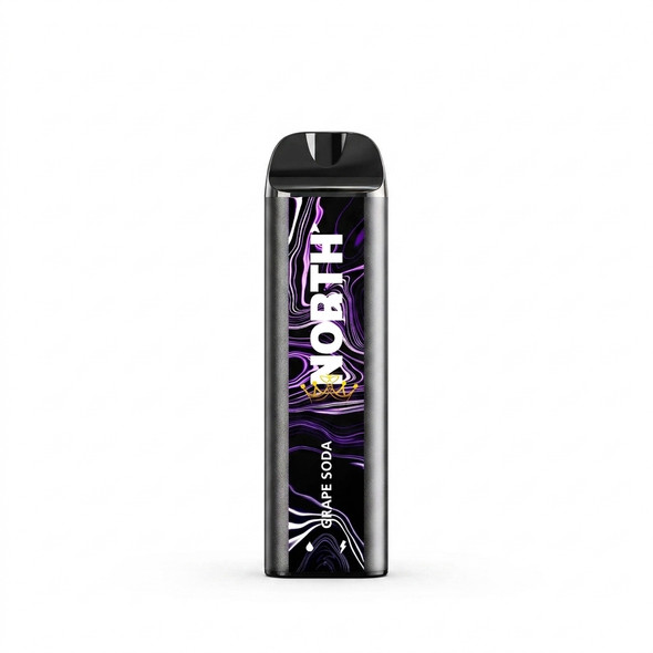 North 5000 Puff Disposable Vape — Grape Soda