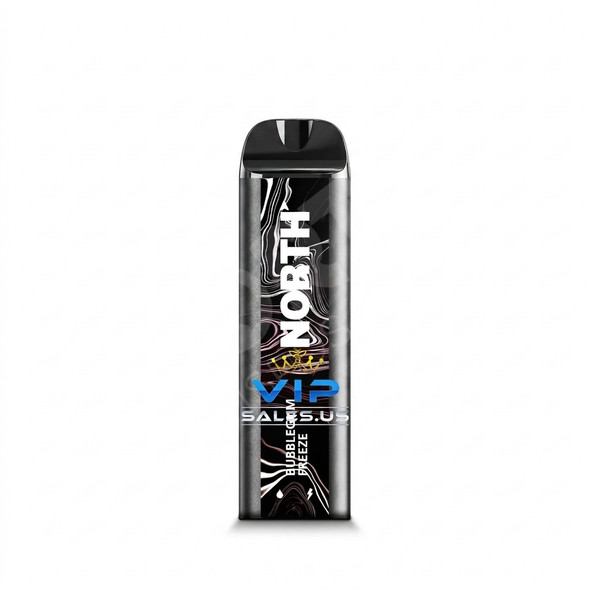 North 5000 Puff Disposable Vape — Bubble Gum Freeze