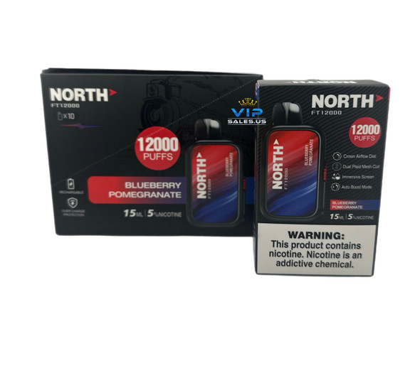 North FT12000 Disposable Vape - Blueberry Pomegranate