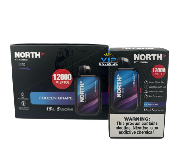 North FT12000 Disposable Vape - Frozen Grape