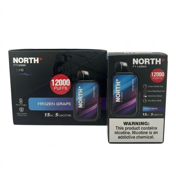 North FT12000 Disposable Vape — Frozen Grape
