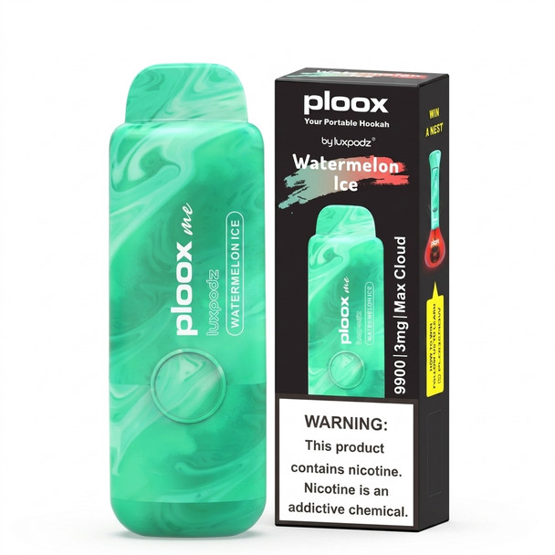 Ploox Portable Hookah Disposable — Watermelon Ice