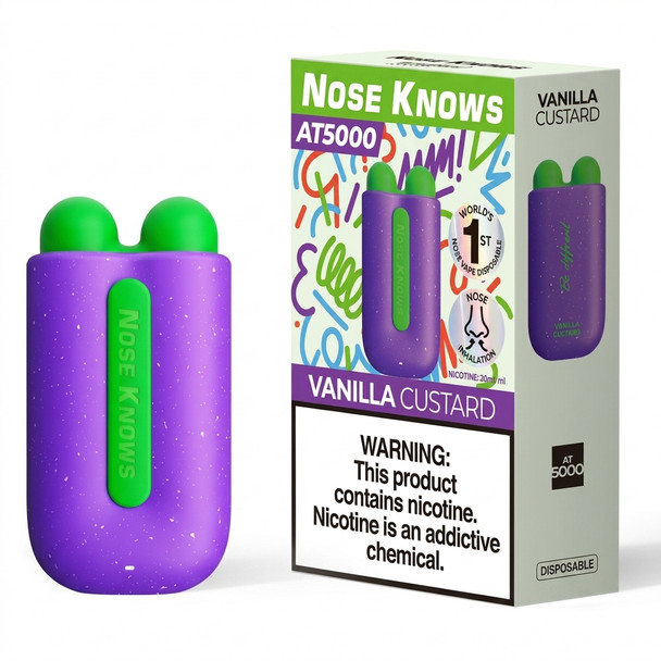 Nose Knows AT5000 Disposable — Vanilla Custard