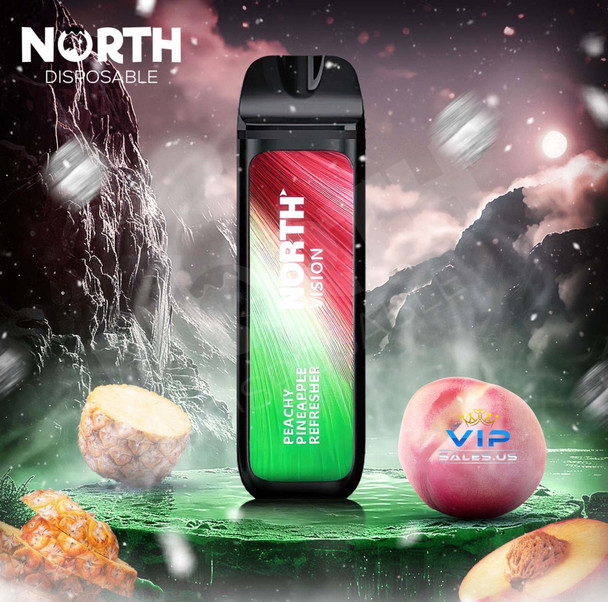 North Vision 15K Disposable - Peachy PineApple Refresher