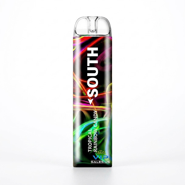 South Powered by North 6.5ML 3K Puffs Disposable — Tropical Rainbow Candy
