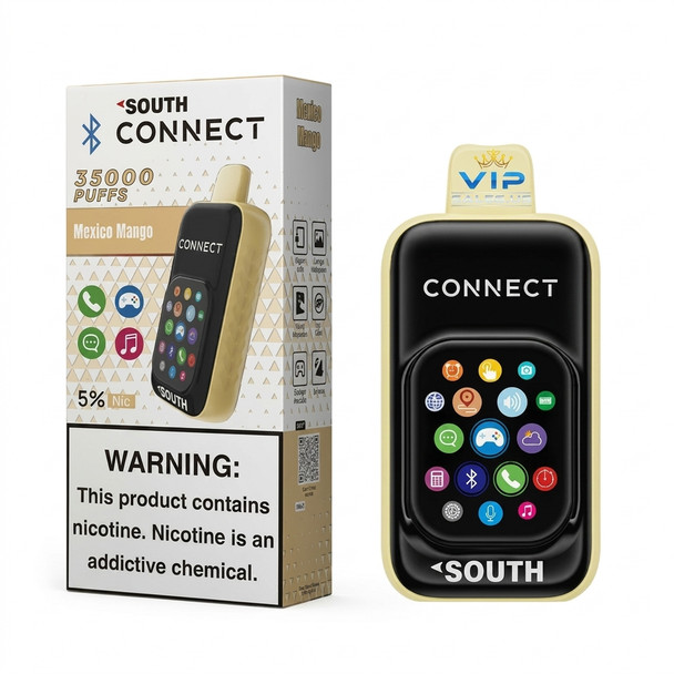 South Connect 35K Puffs 18ML Disposable Vape — Mexico Mango