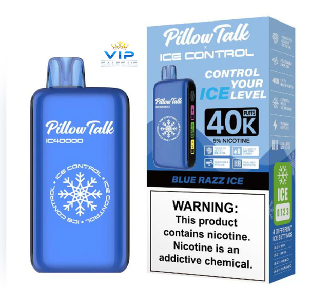 Blue razz Ice pillow talk