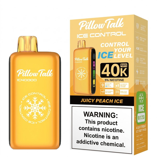 Pillow Talk Ice Control 40K — Juicy Peach Ice
