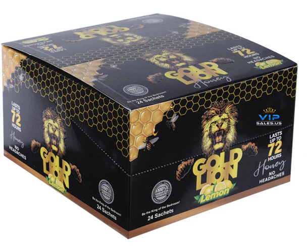 Gold Lion Lemon Honey Display of 24